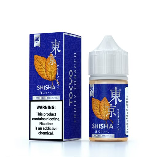 سالت نیکوتین توکیو قلیانی تنباکو میوه‌ای | TOKYO SILVER SHISHA FRUITY TOBACCO SALT JUICE
